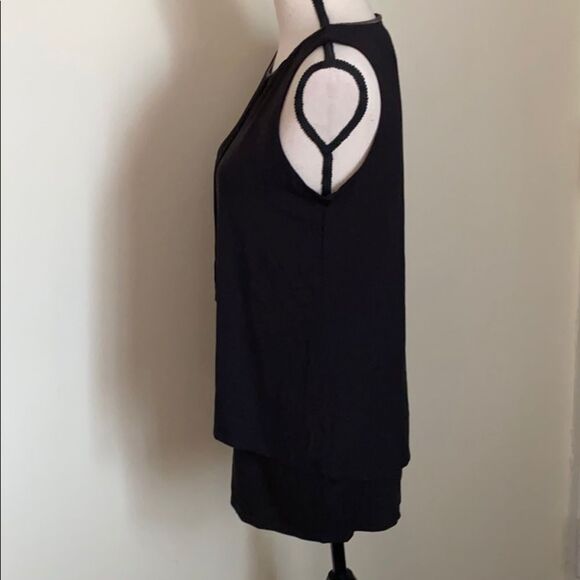 NWT White House Black Market Pin Tuck Tunic Size M - Picture 4 of 8